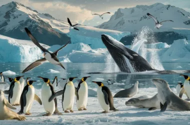 Jakie zwierzęta żyją na biegunie południowym
