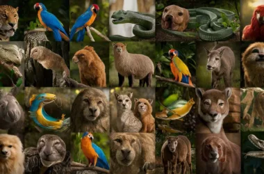 Jakie zwierzęta żyją w Ameryce Południowej