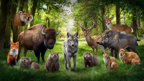 Jakie zwierzęta żyją w lesie polskim